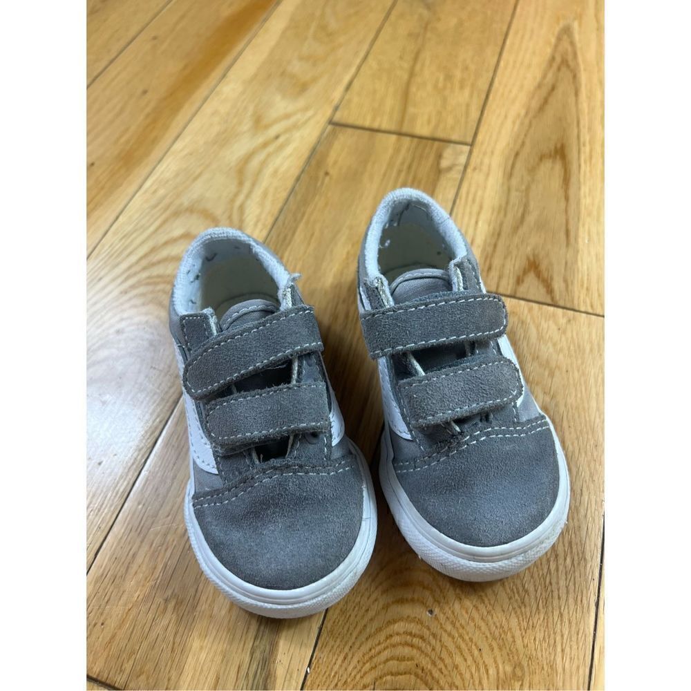 Vans Childs Grey Childs Skate Shoes Size 5